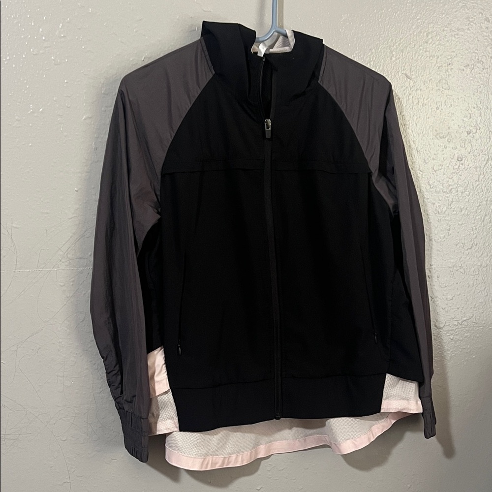 Fabletics Cream Mesh Detail